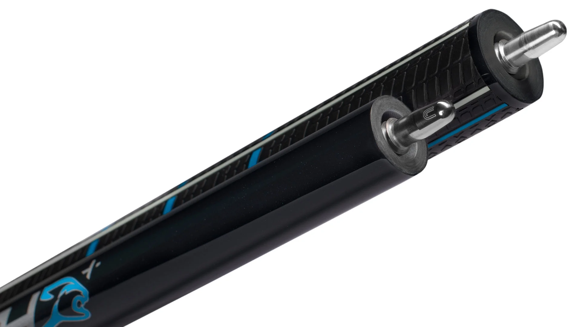 Predator BK Rush + Jump/Break Cue - Sport Wrap, Black, Gold, Red, White, Blue - Image 3